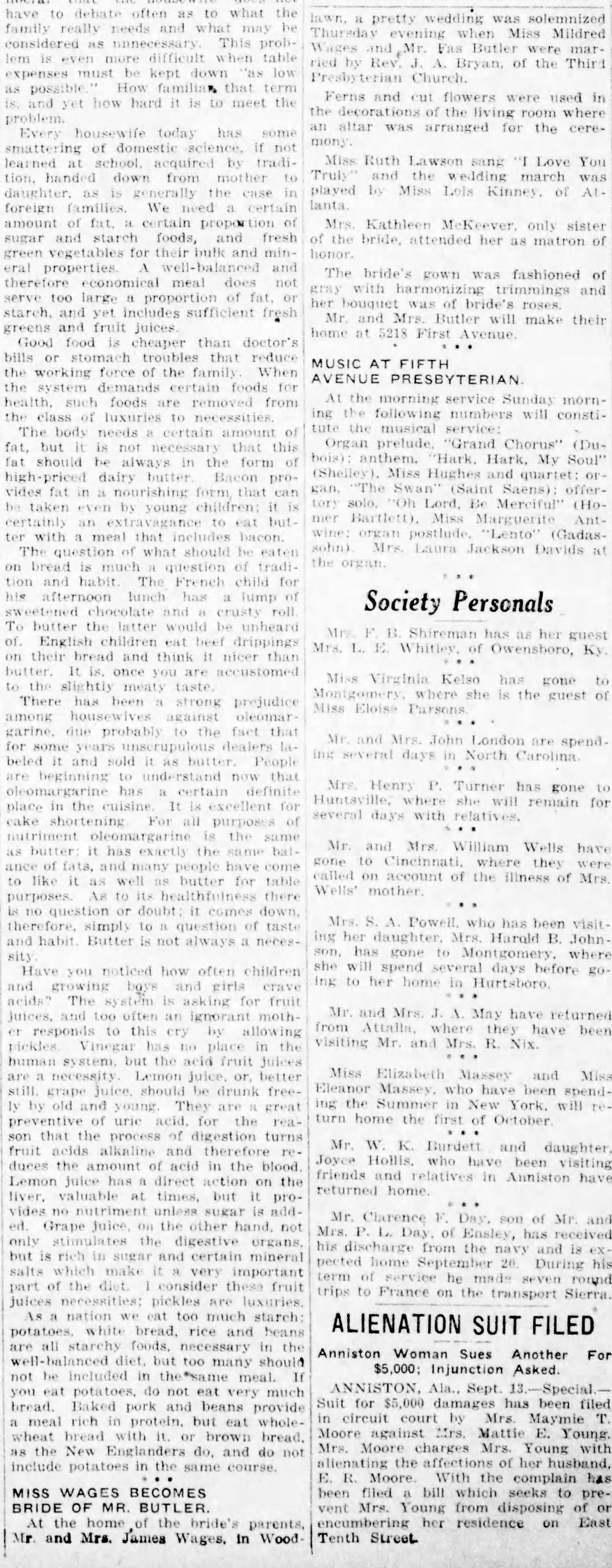 Mildred Wages-Fas Butler